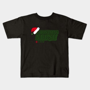 Christmas Nurse Kids T-Shirt